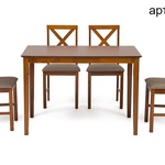 Обеденный комплект эконом Хадсон (стол + 4 стула) в Симферополе