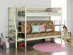 Двухъярусная кровать Мадлен 3 с диваном в Симферополе