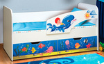 Кровать детская с фотопечатью Дельфин ЛДСП в Симферополе