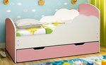 Кровать детская Облака 700х1400 в Симферополе